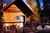 Alaska - Anchorage / ANC: Alaskan dacha - rural timber cabin - photo by F.Rigaud