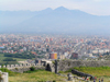 Albania / Shqiperia - Shkodr/ Shkoder / Shkodra: the city from the fortress / castle - photo by J.Kaman