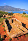 Tipasa, Algeria / Algrie: twin tombs - Tipasa Roman ruins, Unesco World Heritage site | tombeaux jumeles - ruines romaines de Tipasa, Patrimoine mondial de l'UNESCO - photo by M.Torres