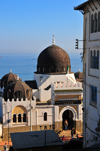 Algiers / Alger - Algeria: Madrasah Bencheneb / Tsalibia - architect Henri Petit - Moorish style - vue prise de la Haute Ville - Kasbah of Algiers - UNESCO World Heritage Site | Medersa Bencheneb / ElThaalibiya - architecte Henri Petit - style no-mauresque - cole de jurisprudence coranique - Casbah d'Alger - Patrimoine mondial de lUNESCO - photo by M.Torres