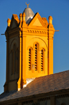 Algiers / Alger - Algeria: chapel of the Dr. Mohamed Lamine Debaghine university hospital, transformed in a mosque - former bell tower - Benassa Amar street, Z'ghara quarter, Bologhine | chapelle Catholique transforme en mosque - hpital Dr. Mohamed Lamine Debaghine, ex hpital Maillot - Centre hospitalier universitaire - CHU - rue Benassa Amar, quartier de Zeghara, Bologhine - photo by M.Torres