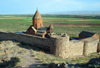 Armenia - Khor Virap, Ararat province: the monastery - walls seen from above - photo by A.Ishkhanyan