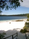 Australia - Fraser Island (Queensland): Lake Birrabeen - photo by Luca Dal Bo