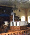 The interior of the Gilah synagogue - Krasnaya Sloboda - Azerbaijan (photo: Michael Hefetz / Center for Jewish Art)