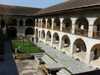 Sheki / Shaki - Azerbaijan: inner court of the Caravansarai - Hotel Yukhary - Karavansaray / mehmanxana - photo by N.Mahmudova