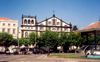 Azores - Ponta Delgada: St. Joseph church / Igreja de so Jos na Praa 5 de Outubro (Convento Franciscano) - photo by M.Durruti