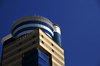 Manama, Bahrain: airport aesthetics - top of Trust tower - Diplomatic Area 317 - photo by M.Torres