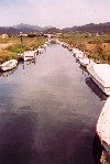 Majorca / Mallorca / Maiorca: Port d'Andratx / Puerto Andratx - canal (photographer: Miguel Torres)