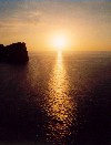 Majorca / Mallorca / Maiorca: Cape Catalonia / Cap de Catalunya / Cap Catalua - sunset seen from Cape Formentor (photographer: Miguel Torres)