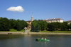 Belarus - Minsk: rowing on the river Svisloch - small boat - weekend - photo by A.Dnieprowsky