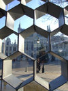 Belgium - Brugge / Bruges (Flanders / Vlaanderen - West-Vlaanderen province): hexagons at 't Sand Square - Unesco world heritage site (photo by M.Bergsma)