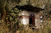 Bhutan - Ura valley, Bumthang District - Chorten - photo by A.Ferrari