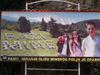 Bosnia-Herzegovina - Sarajevo:  Beware of mines! billboard (photo by J.Kaman)