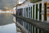 Brazil / Brasil - Parati (RJ): flooded street / rua inundada - photo by N.Cabana