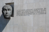 Brazil / Brasil - Brasilia: City museum / museu da cidade - Juscelino Kubitschek de Oliveira - busto e citao  - photo by M.Alves