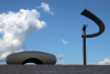 Brazil / Brasil - Brasilia / BSB (DF): President Juscelino Kubitschek de Oliveira mausoleum - JK - architect: Oscar Niemeyer - photo by M.Alves