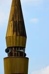 Bangar, Temburong District, Brunei Darussalam: minaret of the Utama Mohammad Salleh mosque - photo by M.Torres