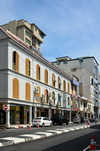 Bandar Seri Begawan, Brunei Darussalam: colonial buildings on Roberts street - photo by M.Torres