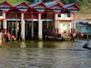 Bandar Seri Begawan, Brunei Darussalam: a Fire Station wih boats, for a village on stilts - Kampong Sungai Kebun water village - photo by M.Torres