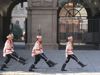 Bulgaria - Sofia: guard changing ceremony in front of Presidential palace - Bulgarian soldiers marching (photo by J.Kaman)