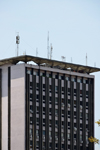 Cameroon, Douala: office tower in the business district - photo by M.Torres