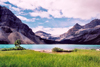 Canada / Kanada - Icefields Park, Alberta: Waterfawl lake - photo by M.Torres