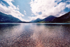 Canada / Kanada - Waterton Lakes National Park - Waterton-Glacier International Peace Park, Alberta: Waterton lake - Unesco World Heritage site - photo by M.Torres