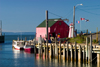 Canada 409 Scenic view of the Bay of Fundy at Halls Harbour, Nova Scotia, Canada - photo by D.Smith