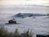 Yellowknife, Northwest Territories, Canada: icy landscape - photo by Air West Coast