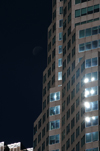 Toronto, Ontario, Canada: Brookfield Place - TD Canada Trust Tower - moon and windows - Financial District - photo by M.Torres