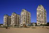 Via Del Mar, Valparaso region, Chile: apartment blocks along the beach - photo by C.Lovell