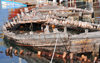 Moroni, Grande Comore / Ngazidja, Comoros islands: wooden boats at the old dhow port - Port aux Boutres - photo by M.Torres