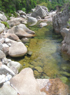 Corsica - Gorges de Spelunca: rocky river bed (photo by J.Kaman)