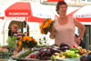 Croatia - Dubrovnik: fruit and flowers - market - photo by J.Banks