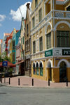 Curacao - Willemstad: Penha - detail - Corner building of Handelskade on theSt. Annabaai channel and Breedestraat - photo by S.Green