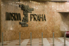 Moskva - Praha. Prague Subway system - memory of old alliances. Prague, Czech Republic - photo by H.Olarte