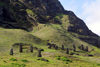 Easter Island / Ilha da Pascoa / Isla de Pascua - Rano Raraku Quarry - photo by Rod Eime