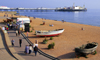 Brighton, East Sussex, England, United Kingdom: Brighton beach and pier Palace Pier - resort - photo by B.Henry