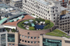 London, England: French festaurant Coq d Argent, by restaurateur Terence Conran - on the rooftop of Stirling & Wilfords No.1 Poultry building - The City - photo by A.Bartel