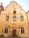 Estonia - Tallinn: House of the Brotherhood of the Blackheads - guild hall - Mustpeade Maja - Pikk 26 - faade - photo by J.Kaman