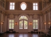 Estonia - Tallinn: Kadriorg palace - grand hall / vestibule - Parlour Grand piano - Northern Baroque - designed by Niccolo Michetti  - photo by J.Kaman