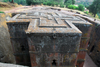 Lalibela, Amhara region, Ethiopia: Bet Giyorgis / Saint George church - UNESCO world heritage site - photo by M.Torres