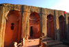 Lalibela, Amhara region, Ethiopia: Bet Gabriel-Rufael / church of the archangels Gabriel and Raphael - Southeastern group of churches - photo by M.Torres