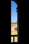 Gondar, Amhara Region, Ethiopia: Royal Enclosure - Yohannes Library - narrow angle from Faliadas' castle - photo by M.Torres