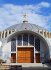 Axum - Mehakelegnaw Zone, Tigray Region: Church of St Mary of Zion - built by Emperor Haile Selassie - photo by M.Torres