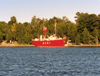 Finland - Helsinki: the Kemi - floating lighthouse (photo by Miguel Torres)