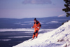 Finland - Levi: skier (photo by F.Rigaud)