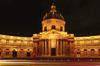 Paris, France: Institut de France from Pont des Arts - nocturnal image - Acadmie franaise, Acadmie des Sciences, Acadmie des Beaux-Arts... - 6e arrondissement - photo by C.Lovell