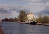 France - Mulhouse / Mulhausen  (Haut-Rhin - Alsace /  Elsass): by the canal (photo by Miguel Torres)