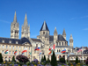 Caen, Calvados, Basse-Normandie, France: Abbey of Saint-Etienne / Abbaye aux Hommes - Romanesque building with Gothic alterations - photo by A.Bartel